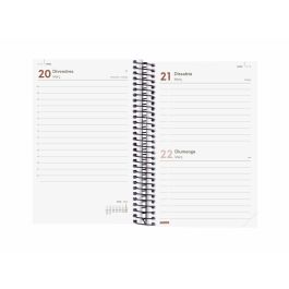 Agenda Finocam OPAQUE Noir 11,7 x 18,1 cm 2026