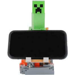 Cable Guys Figurine Support Câble USB Minecraft Creeper - Sous Licence Officielle - 20 cm - Support pour Manette, Télécommande et Smartphone