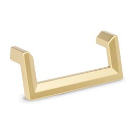 Giusti Poignée Zamak Modèle Celso Finitions Noir Mat & Or Satiné, Distance Trous 96mm