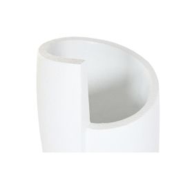 Cache-pot Home ESPRIT Blanc Magnésium Moderne Visage 33 x 33 x 72 cm