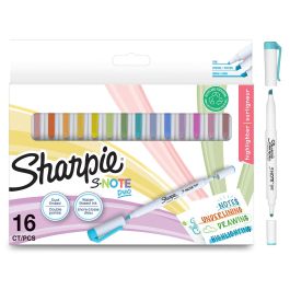 Ensemble de Marqueurs Sharpie S-Note Duo Double 16 Pièces Precio: 21.9929472. SKU: B1752M9R64