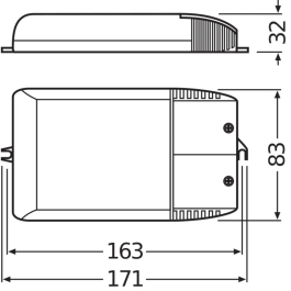Ledvance PTIPTI 70/220-240 Convertisseur Électronique pour Lampes HID, 220-240V, pour l'éclairage commercial et d'accentuation