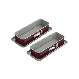 Dr. Oetker Lot de 2 Moules à Cake à Charnière Back-Liebe Bicolor, Acier Antiadhésif, 30 x 12 cm, pour Cakes Sucrés et Salés Precio: 68.736. SKU: B1K6LG82E4