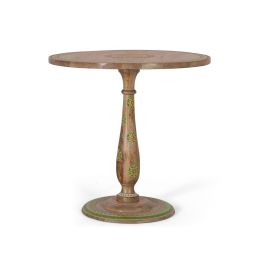 GINER Y COLOMER Table de Salle à Manger Ronde en Bois de Mango Peinte à la Main, 76 cm, Multicolore, Assemblage Requis, 13 kg Precio: 419.988. SKU: B18G2W7CKQ