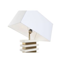 Lampe de bureau Home ESPRIT Blanc Doré 50 W 220 V