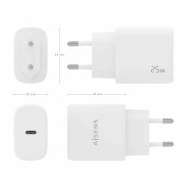 Chargeur mural Aisens A110-0756 Blanc 25 W (1 Unité)