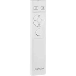 Sencor SFT 2404WH - Ventilateur tour sans pales, 3 vitesses, oscillation 50 degres, telecommande, 50 W, 55 dB, 32 * 32 * 62 cm