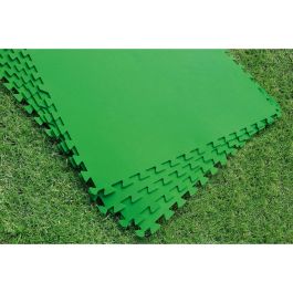 Bestway Sol de Piscine en Mousse Vert 9 Pièces 78x78 cm Jardin 58636