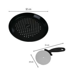 Fackelmann Profesional Plat perforé pour pizza 32 cm
