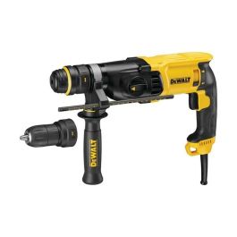 Dewalt D25134K-QS Perforateur burineur SDS-plus 26 mm 800 W sans clé avec étui de transport et poignée auxiliaire