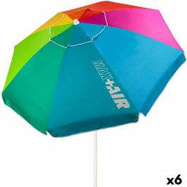 Parapluie Aktive Multicouleur 200 x 200 x 200 cm 200 x 203 x 200 cm (6 Unités)