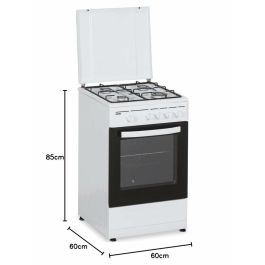 Cuisinière à Gaz Aspes AKG4500TM Blanc