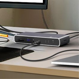 ICY BOX IB-DK4012-CPD USB-C 9-in-1 PD 100W DockingStation