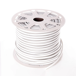 Ruban LED Néon Flex 6W 6000K 24V 8x18mm Double 120xSMD2835 6W/M x1M 40.000H Coupe 5CM [HONSPVC8x18D2205CMCW]