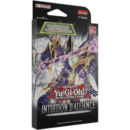 Konami Yu-Gi-Oh! Pack de 3 Boosters Intuition d'Alliance - 28 Cartes + 1 Jeton - Edition Française - Collection - A Partir de 6 Ans