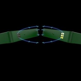 120mm Thermaltake CT120 EX Reverse ARGB Sync PC Cooling Fan Racing Green 3 Pack