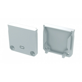 Bouchon de Fin de Profil DILEDA en Plastique Gris avec Trou Extractible Precio: 0.7899996. SKU: B1B67CAYWT