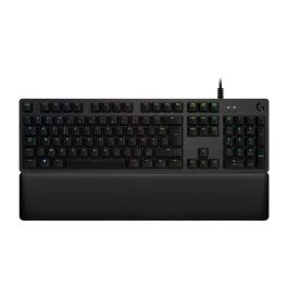 Clavier Bluetooth avec Support pour Tablette Logitech G513 CARBON LIGHTSYNC RGB Mechanical Gaming Keyboard, GX Brown Français AZ