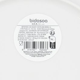 Plato Pizza Porcelana Lea Hydrozero Bidasoa 30 cm (6 Unidades)