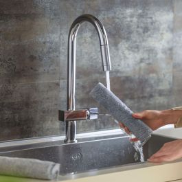 Hoover HW500 Aspirateur et Mop Sans Fil pour Solides et Liquides, Double Rouleau, Moteur 230W