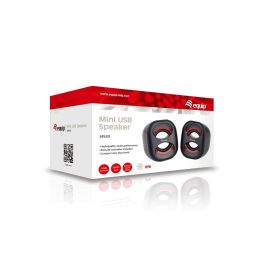 EQUIP 245331 Haut-parleurs Mini pour Notebook/PC, USB Alimenté, Noir