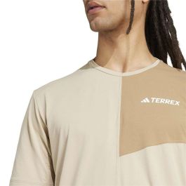 T-shirt à manches courtes homme Adidas Beige XL