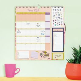 calendrier mural Finocam Multicouleur Papier 21,5 x 32,5 cm
