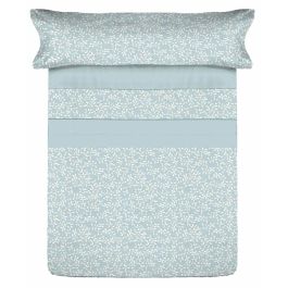 Jeu de draps Tejidos Reina Bleu Lit 1 persone