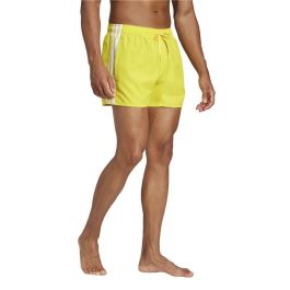 Maillot de bain homme Adidas 3 Bandas Bld Sh 3In Jaune