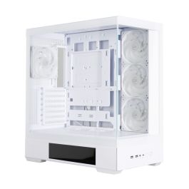 Boîtier ATX semi-tour Zalman P40 DS WHITE Blanc