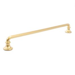 Giusti Tirador Zamak Modelo Clovis Oro Satinado y Negro Distancia Agujero 256Mm