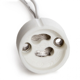 Douille Céramique GU10 avec Câble 100mm