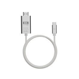 Câble USB Linq Byelements LQCCH200 Gris 2 m