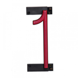 Numéro LED Neon 1, L 54mm H 161mm P 38mm