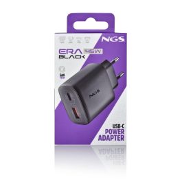 Chargeur d'ordinateur portable NGS ERA45WBLACK 45 W Noir