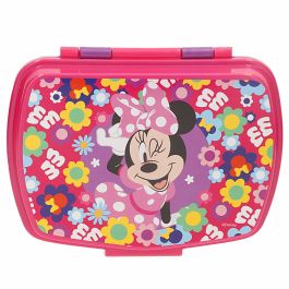 Boîte à lunch Minnie Mouse 380 ml 17 x 5,5 x 13,5 cm Bouteille (6 Unités)