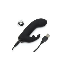 Vibromasseur Fifty Shades of Grey Greedy Girl Mini Rabbit Noir