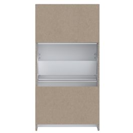 Mac MSA312120 Meuble à chaussures blanc mat 3 portes abattantes L 58,2 x P 20,4 x H 115,5 cm