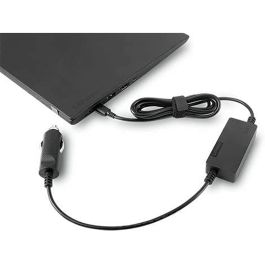 Lenovo 40AK0065WW Chargeur Voiture USB-C 65W pour Ordinateur Portable ThinkPad L480 Noir