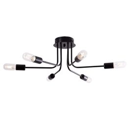 Lampe de Plafond Adrian SKD-P8002-BK Design Moderne Precio: 19.5. SKU: B1GBP8K6GC