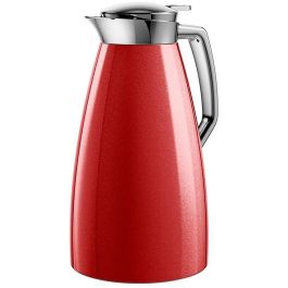 Emsa F4140300 Plaza Isolierkanne. 1 Liter. Rot