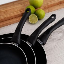 Set 3 Sartenes Aluminio Estampado Cappy Quid 18-22-26 cm