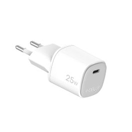 Chargeur mural Celly UPTC1USBC25WWH Blanc 25 W