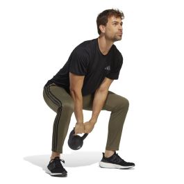 Pantalon de sport long Adidas Essentials Logo 3 Bandas Jaune Homme 5-6 Ans