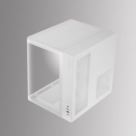 Boîtier ATX semi-tour Mars Gaming MCCURVW Blanc