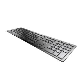 Cherry KW 9100 SLIM Clavier sans fil 2,4 GHz Bluetooth rechargeable Noir CHE4025112097188