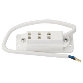 HERRAJES ALK Regleta 3 Vias Faston Mini AMP Negra Punta Pelada Cable 25cm DISTR3 Precio: 5.5899996. SKU: B1FCGT4YBZ