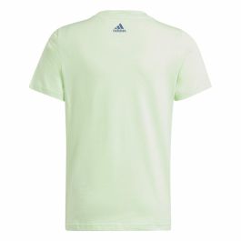 T shirt à manches courtes Enfant Adidas G Lin Vert clair