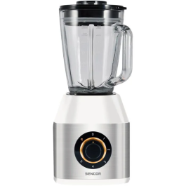Sencor Blender SBL 4871WH - Mélangeur multifonction 800W avec pichet verre 1.5L, écran LCD, 4 lames inox pour soupes et milkshakes Precio: 80.208. SKU: B139732CL5