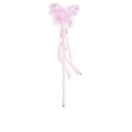 Inca Varita Mariposa Cintas En Rosa 1 Pz Precio: 2.4999996. SKU: S0594563